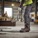 Premium Dealer Safety Boot with Lace-Free Design for Comfort and Versatility in Industrial Settings