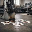 Premium Single Weight Oil and Fuel Absorbent Pads - Heat Sealed Bag (Pack of 40)