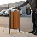 Premium 50L Litter Bin with Eco-Friendly Materials for Urban and Rural Environments