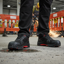 Premium Waterproof Safety Boot with Composite Toe, Insulation, and Slip-Resistant Outsole for Outdoor Work