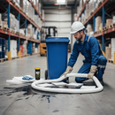 Premium Oil and Fuel Spill Kit in Blue Wheelie Bin - 360L Capacity