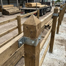 7ft 6in Treated Larch Square Post
