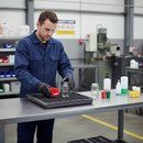 Premium Flexible Tray with Container Grid for Dispensing and Mixing