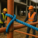 10mm Blue Polypropylene Rope 3 Strand – Heavy-Duty, Waterproof & UV-Resistant | 100m Coil | Best-Seller!
