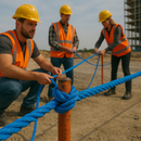 12mm Blue Polypropylene Rope 30m Coil – Heavy Duty 3-Strand Twisted Strong & Rot-Proof