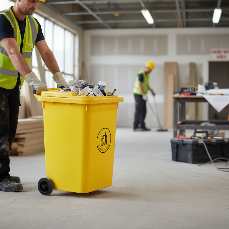 Heavy Duty Wheeled Bin - EN 840 Certified Mobile Waste Container