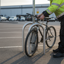 Premium Heavy Duty Lamp Post Protector - Stainless Steel, Bolt Down, and Root Fixed Options for Car Park Protection