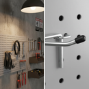 Premium Single Peg Board Hooks for Efficient Storage - Available in 150mm, 200mm, and 300mm Lengths