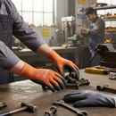 Premium Dry Handling Work Gloves Starter Pack - 3 Pairs for Enhanced Grip and Comfort