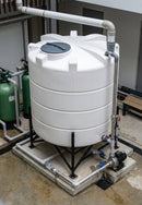 5200L Conical Storage Tank, 15° Drainage Angle, UV Polyethylene