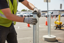 Premium Internal End Cap for Sign Posts - Discreet and Tamper-Proof Protection Against Water Ingress