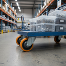 200mm Premium Polyurethane Tyred Wheel with Ball Bearings