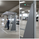 Premium Side Wind Protectors for Bus Shelters - 2mm Galvanised Steel for Enhanced Protection Against Wind and Rain