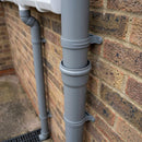 110mm Downpipe with Single Socket, 3m Length