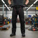 Premium Arc Flash & Fire Retardant Long Pants with Elastic Waistband and FR Aramid Thread Stitching