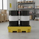 Heavy Duty Drum Spill Pallet for Safe Secondary Containment