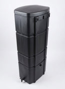 160 Litre Wall-Mounted Water Butt, Slimline Recycled Plastic (view 2)