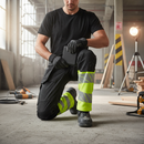 High-Performance Trousers With Kneepad Pockets - Fluorescent Contrast