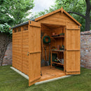 Double Door Apex Shed 12mm Shiplap Cladding