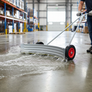 Premium Heavy Duty Curved Wheeled Yard Squeegee Scraper for Efficient Liquid Clearance