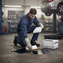 Premium Oil and Fuel Absorbent Pads - 31cm x 39cm Dispenser Box