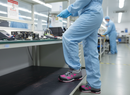 Premium Ladies ESD Safety Shoe with Protective Kevlar Midsole and Composite Toe Cap for Enhanced Comfort and Safety