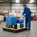 Premium XXL Spill Tray with Removable Grid for Safe Containment