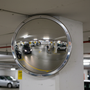 Premium Anti-Vandal Convex Safety Mirror with Stainless Steel Finish for Indoor and Outdoor Use