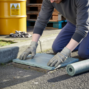 Premium Clay Drain Mats 45cm x 45cm (Pack of 2) for Spill Control
