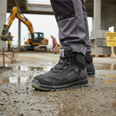 Premium High-Performance Safety Boot with Ankle Support, Aluminium Toe Cap, and Breathable Design for Industrial Use