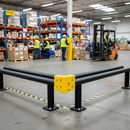 Premium Adjustable Corner for Impact Guard Rail System - Versatile Indoor Solution for Enclosures and Walkways