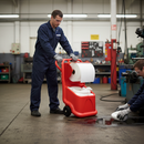 Premium Mobile Oil and Fuel Spill Station with Absorbent Socks and Roll