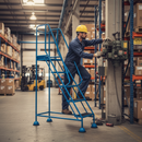 Premium 5 Step Portable Steps for Safe Access and Reach