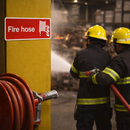 Fire Hose Sign – Red – Durable Material – Safety Compliance