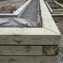 Green Treated Sleepers 8'6in x 10in x 5in