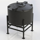1000 litre 30° cone tank, UV polyethylene, 2in drain (view 2)