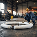 Premium Oil Only Spill Absorbent Booms - 4 Pack for Effective Spill Recovery