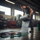 Premium Double Weight General Purpose Fine Fibre Perforated Absorbent Roll 38cm x 40M