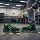 Premium Composite Toe Protection Safety Shoe with Eco-Friendly Materials and Comfortable Design for Industrial Use