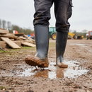 Premium Non-Safety Waterproof Wellingtons for Farming Applications - Durable and Comfortable Design