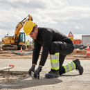 Premium Hi-Visibility Trousers with 4-Way Stretch Fabric, CORDURA Reinforcement, and Practical Pockets for Comfort and Durability