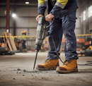 Premium Heavy Duty Work Boots with Waterproof Lining and Reinforced Protection Features