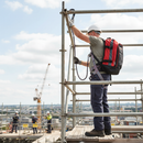 Premium Fall Arrest Kit with Two-Point Harness, Shock Absorber, and Backpack for Safety at Height