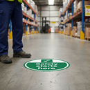 Heavy Duty Safety Floor Sign 430mm - Slip Resistant, Durable, High Visibility for Workplace Safety