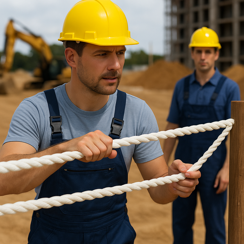 10mm White Polypropylene Rope – Heavy-Duty, Weatherproof & UV-Resistant | 30m Mini Coil | Best-Selling
