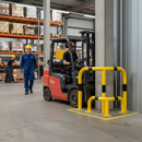 Heavy Duty 108mm XL Corner Guard for Asset Protection in High Traffic Areas - High-Quality Professional Grade for Industrial and Commercial Applica...