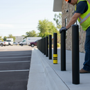 Premium Crash-Tested Safety Bollard with Easy Installation and Stylish Covers for Enhanced Protection