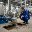 Premium Heavy Duty Leverlock Strainer with Welded Steel Construction for Liquid and Solid Conveyance