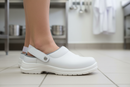 Premium Microfibre Slipper with Dual Density PU, Steel Toe Cap, and Shock Absorber Heel for Optimal Comfort and Safety