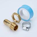 3/4in BSP Hosetail Kit with 20mm Brass Tail and Fittings (view 2)